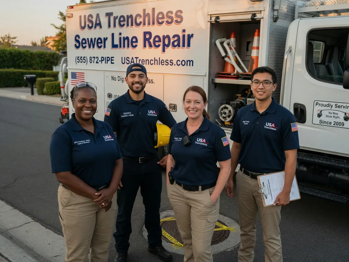 Sewer Line Repair company in Twelve Mile, IN